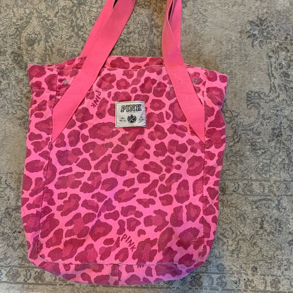 PINK Cheetah Print Bag - Picture 1 of 2